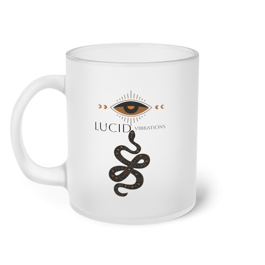 Frosted LUCID Glass Mug