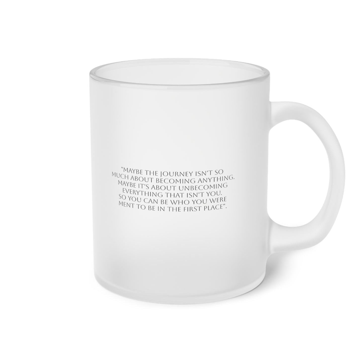 Frosted LUCID Glass Mug