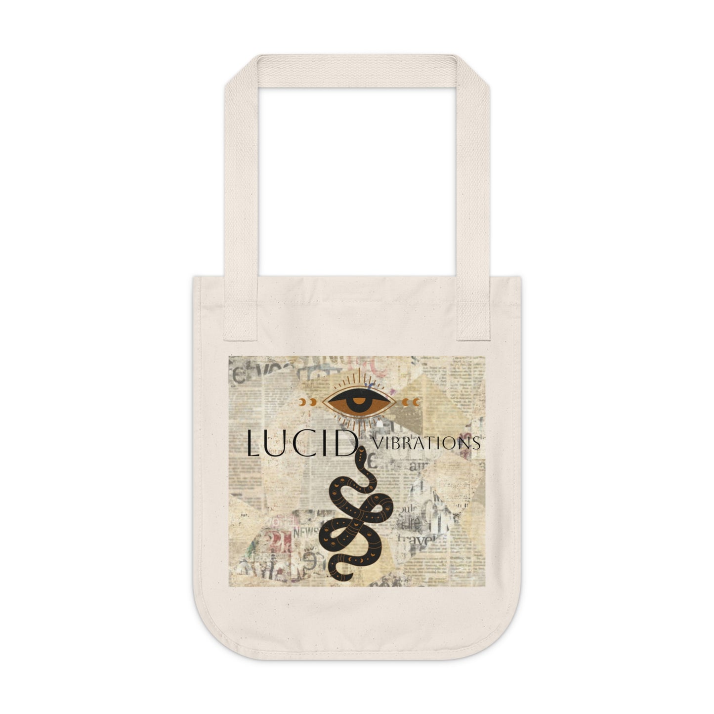 Organic Canvas Tote Bag